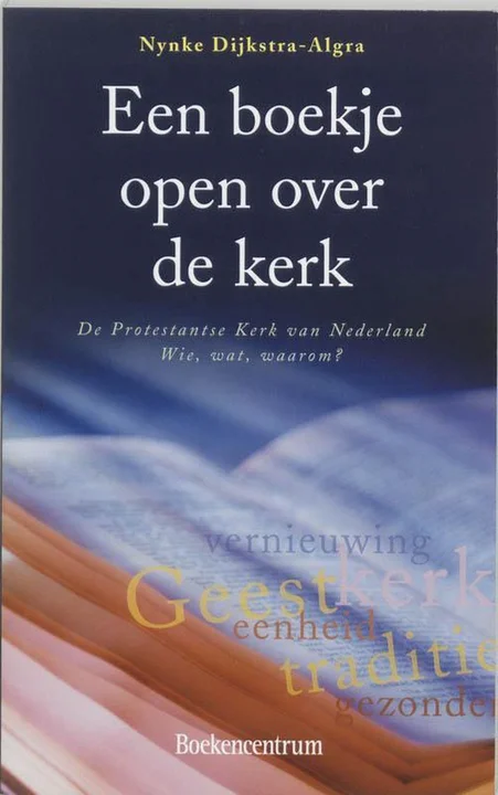 Boekomslag van Boekje Open Over De Kerk van N. Dijkstra-Algra