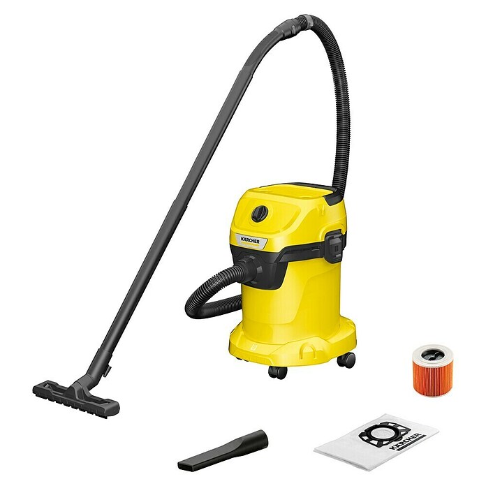 Kärcher WD 3 V-17/4/20 nat- en droogzuiger met accessoires